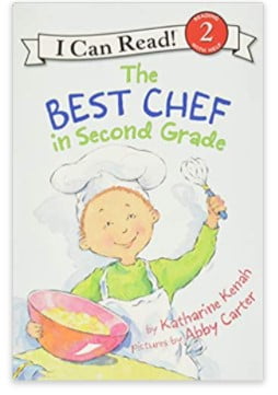 best books for 7 year old girls: The Best Chef in Second Grade