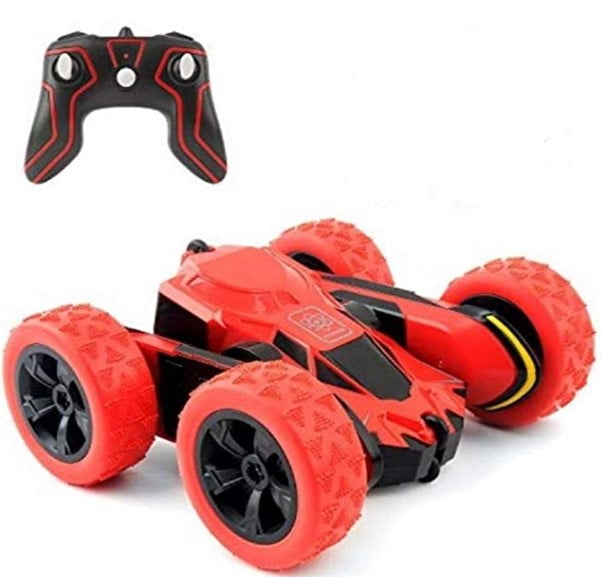 remote controlled car for 4 year old: RC Cars Stunt Car Toy