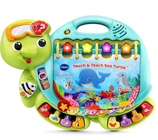 vtech toys for 2 year olds: VTech Touch and Teach Sea Turtle Interactive Learning Book