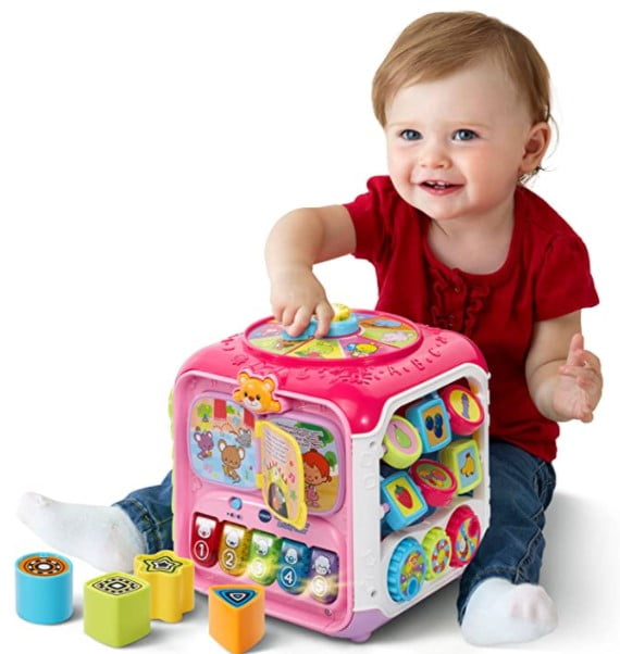 vtech toys for 2 year olds: VTech Sort and Discovery Activity Cube