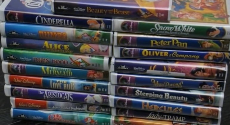 What To Do With Old Disney VHS Tapes